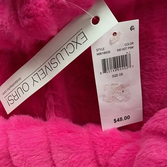 Brand, new hot pink, Madison 88 scarf - Picture 3 of 4